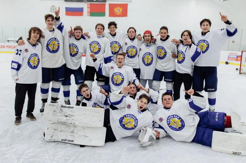 Юноши ХК «Рязань-ВДВ» выиграли Всероссийский турнир